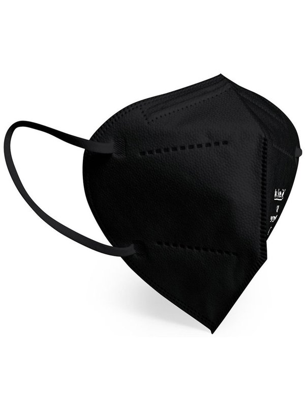 FFP2-Maske schwarz, 10 Stück